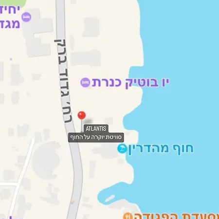Atlantis Luxury Apartment First Line To Sea Of Galelli Tiberias Exterior foto
